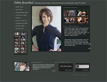 Tablet Screenshot of debbyrosenthal.com